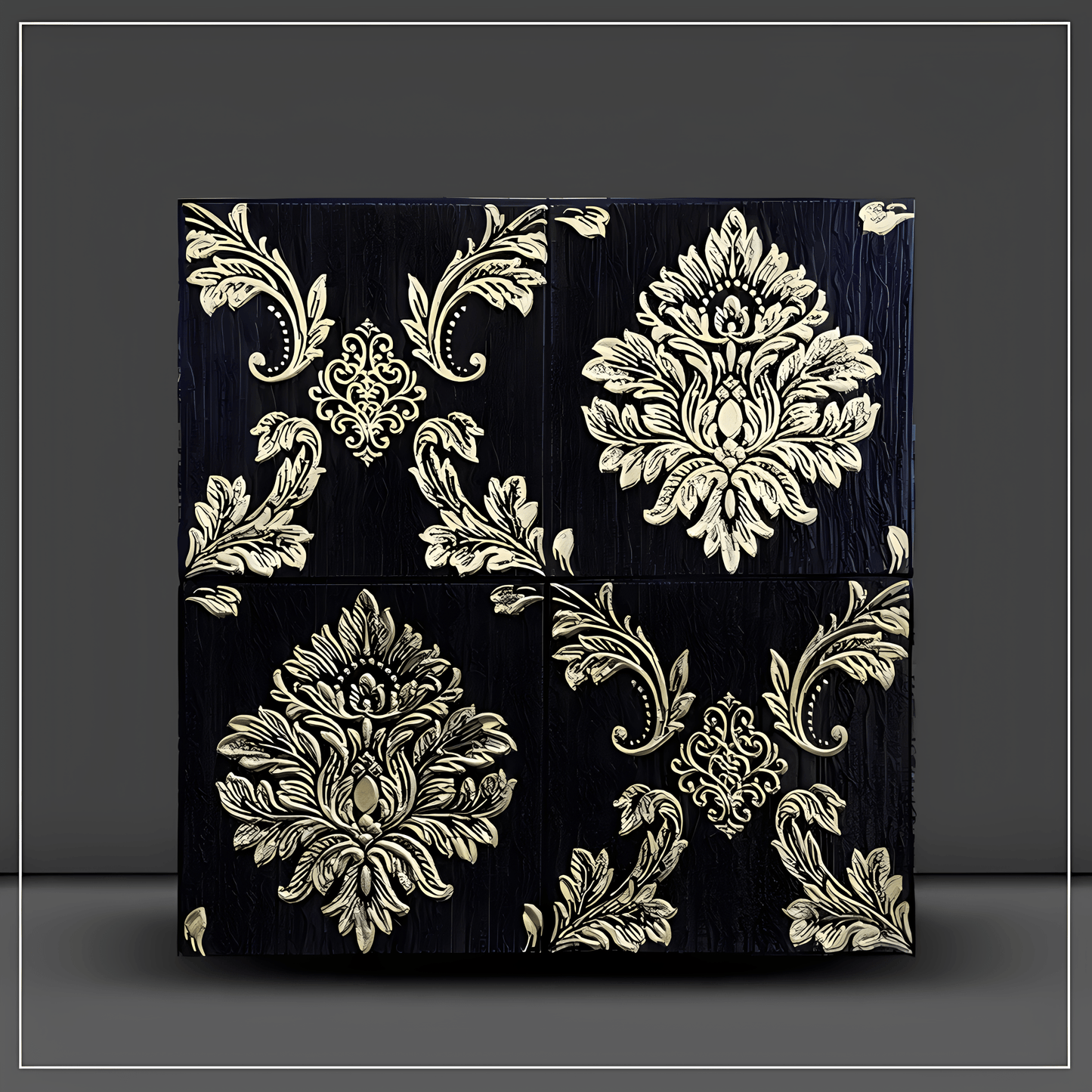 3D Sticker Foam Panels (2.30 Feet X 2.30 Feet) - Macmlone