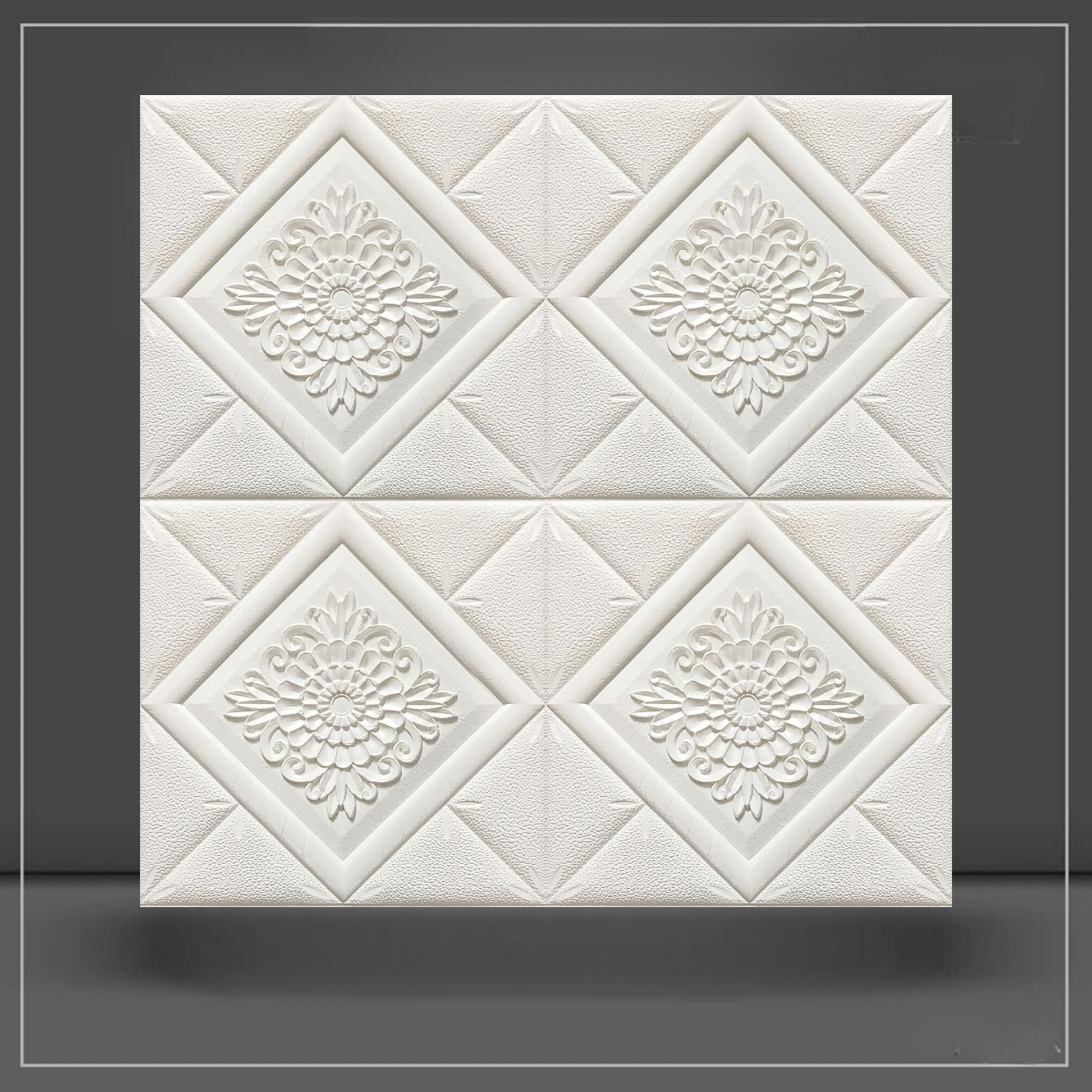 3D Sticker Foam Panels (2.30 Feet X 2.50 Feet) - Macmlone