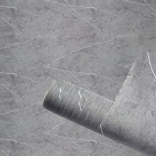 Gray Marble Wallpaper Stickers - Macmlone